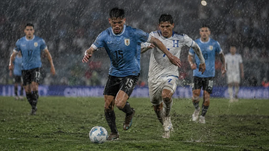 El efecto del clima en los partidos del fútbol uruguayo